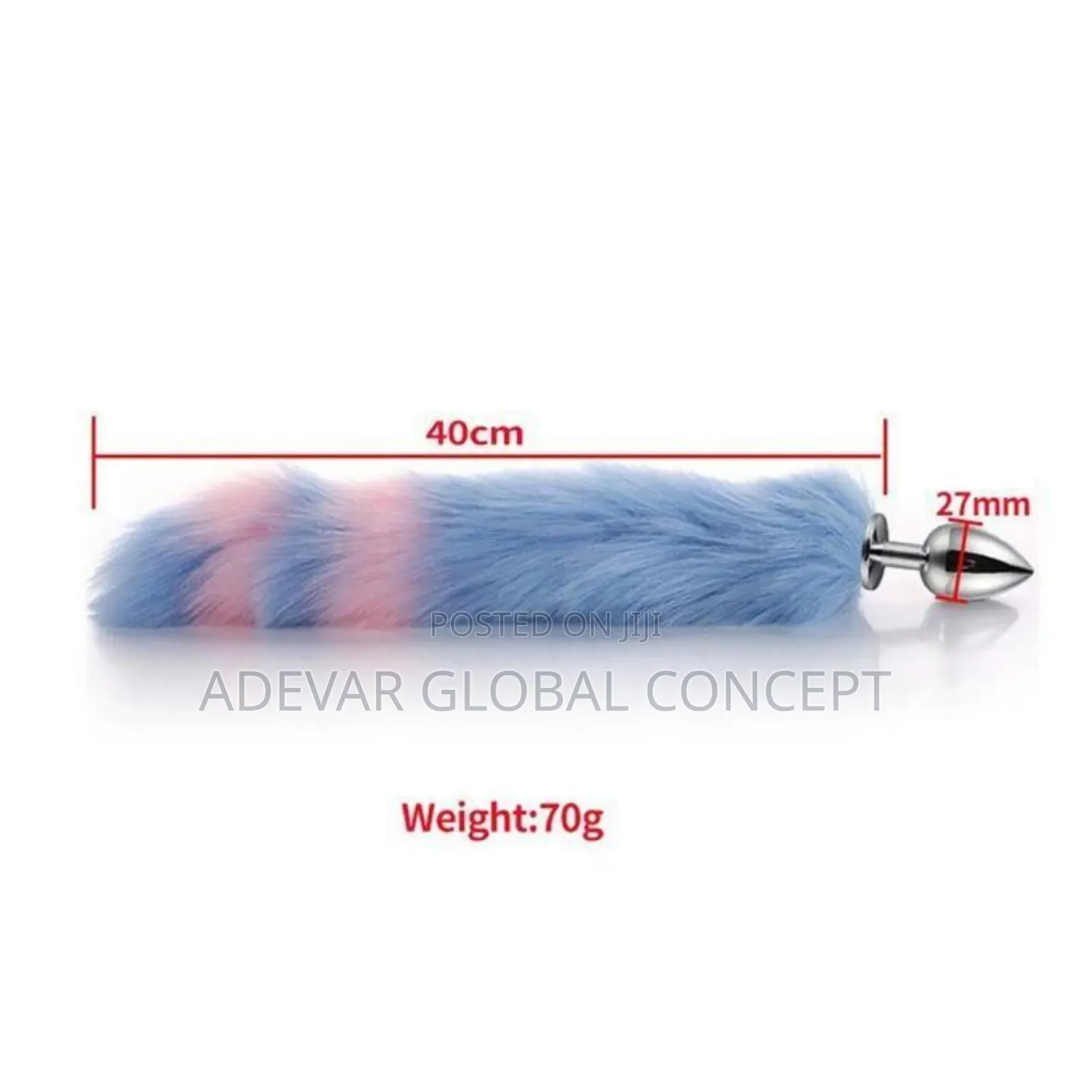 Sexy Fox Tail Anal Plug Cute Ears Headbands Set Nipple BDSM Kits In