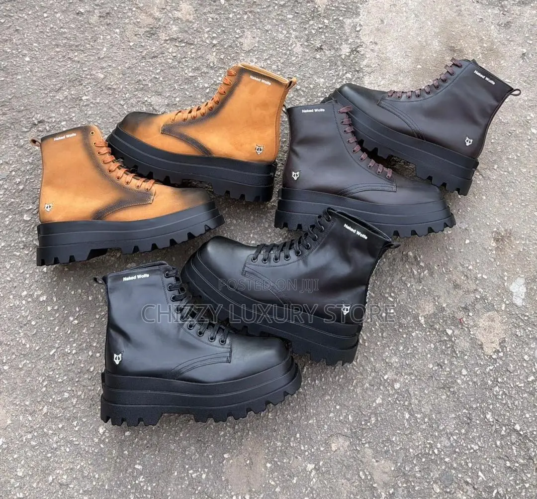 Naked Wolfe Quality Luxury Men Sneakers In Lagos Island Eko Shoes
