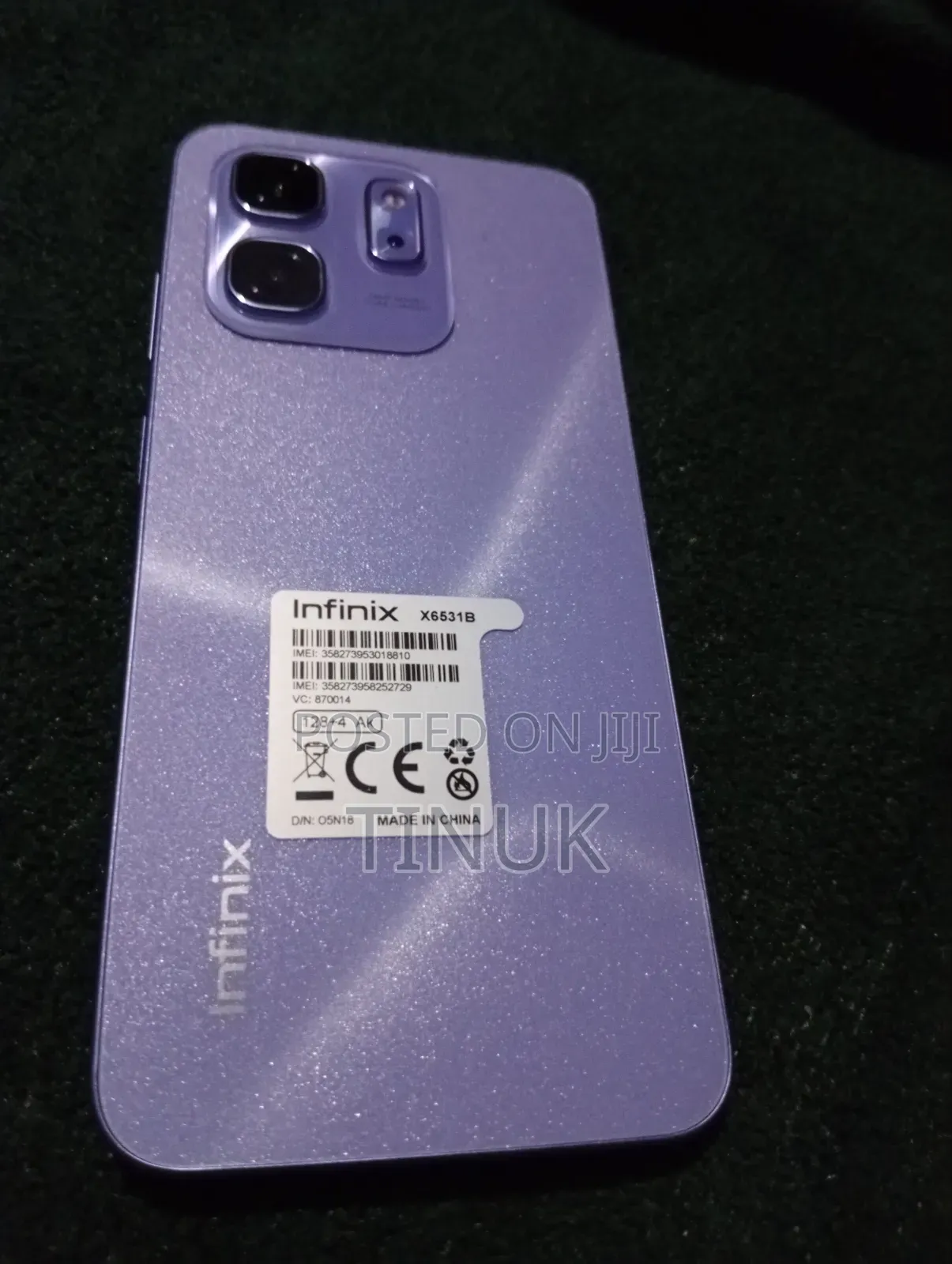 Infinix Hot 50i 128 GB Purple In Lokoja Mobile Phones Tinu Komolafe