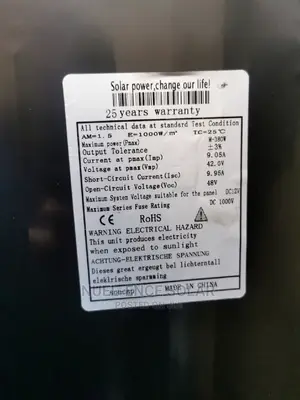 380w Monocrystalline Solar Panels Sunflex