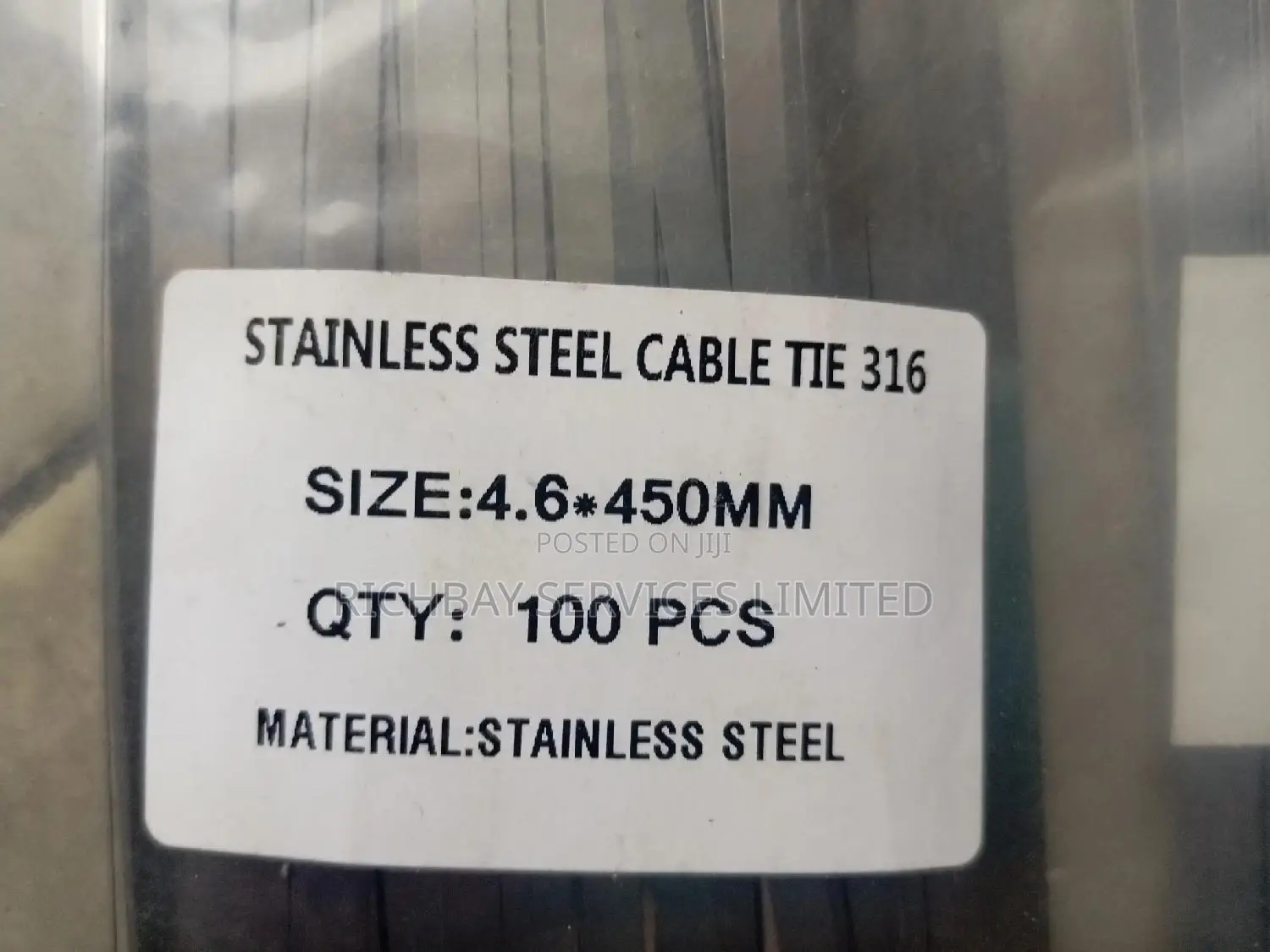 316 Stainless Steel Cable Tie
