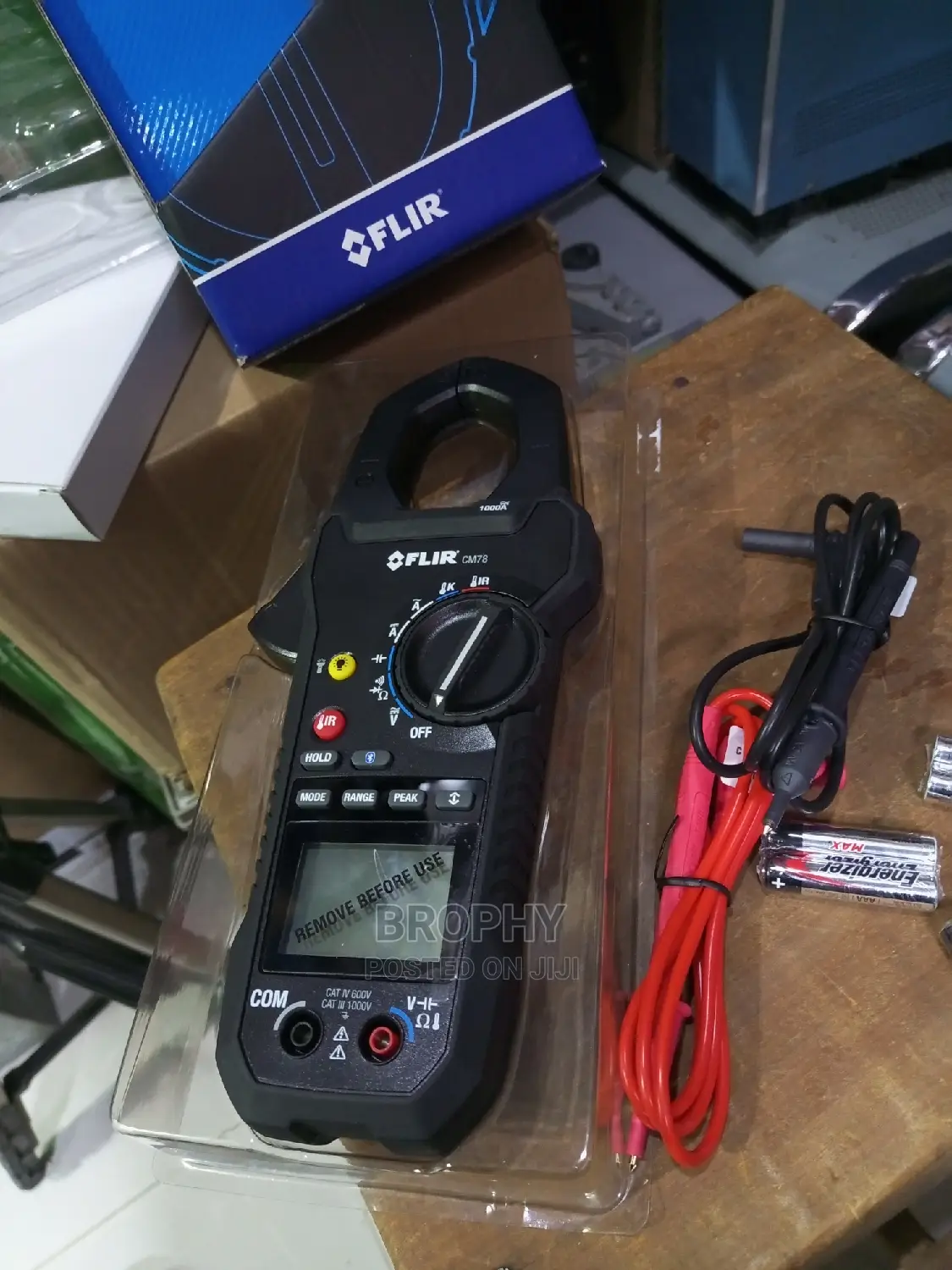 Flir CM78 1000A AC DC Power Clamp Meter