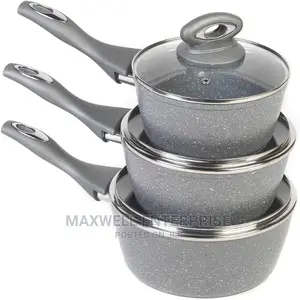 Salter Marble Stone 3 Piece Pan Set