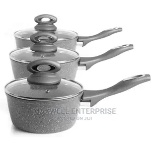 Salter Marble Stone 3 Piece Pan Set