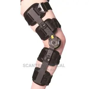 Adjustable ROM Knee Brace Post Op Hinged Leg