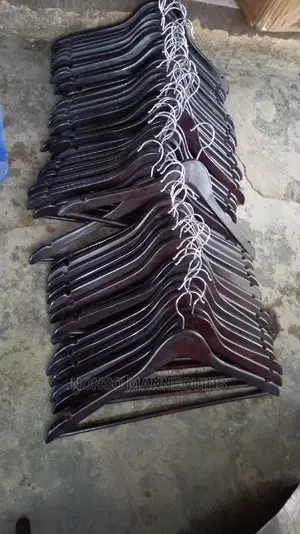 High Quality Wooden Hangers.