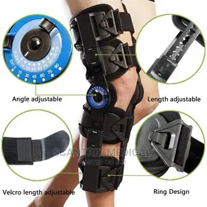 Quality Orthopedic ROM Hinged Knee Brace