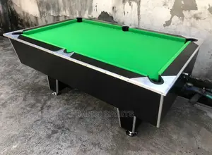 Green Rug Snooker Table