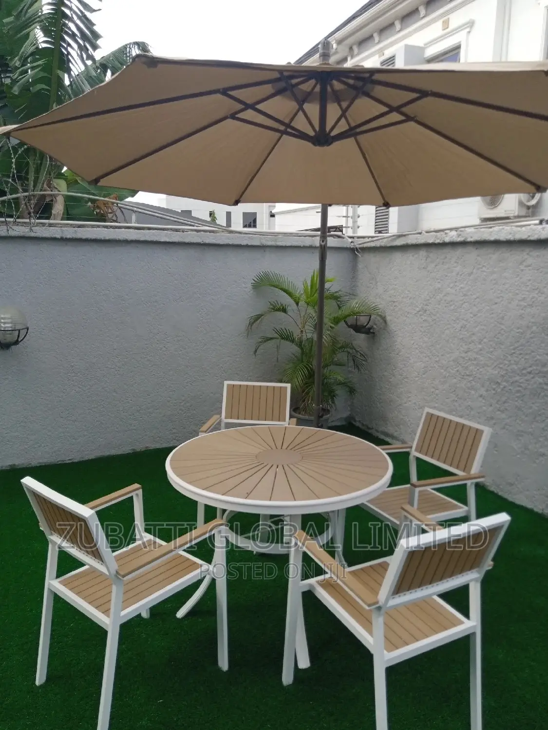 Garden Chairs With Umbrella