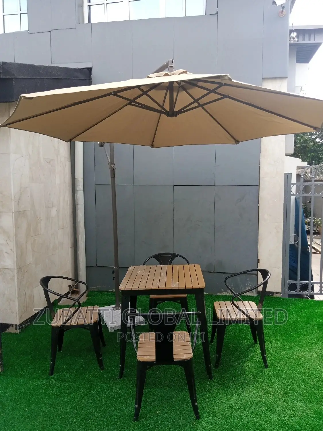 Garden Chairs With Umbrella