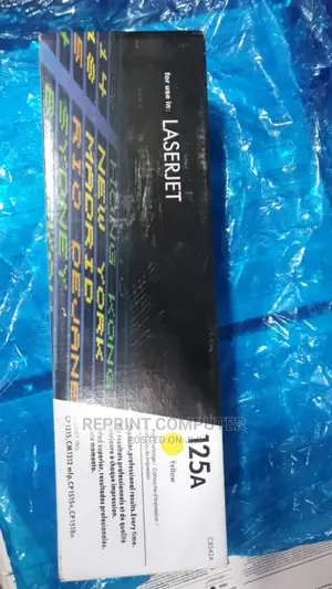 Original HP 125A Laserjet Toner Cartridge Yellow (CB542A)