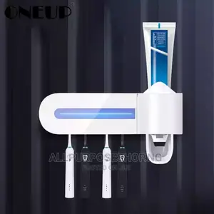 Rechargeable Tooth Brush Steriliser/ Toothpaste Dispenser