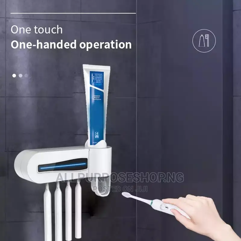 Rechargeable Tooth Brush Steriliser/ Toothpaste Dispenser
