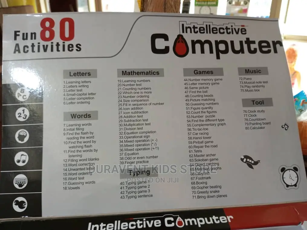 80 Fun Activities Intellective Computer