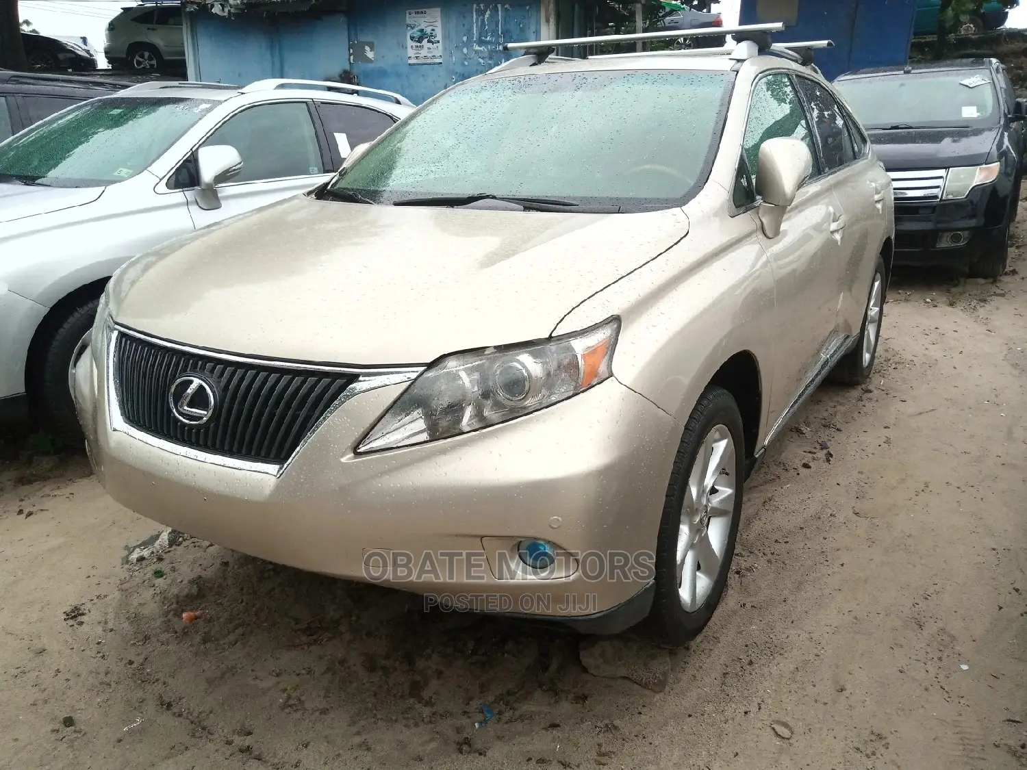 Lexus RX 350 2011 Gold