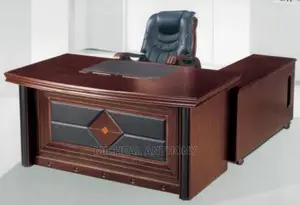 Executive Office Table 1.6miter and 1.4miter With Extension Both Avail