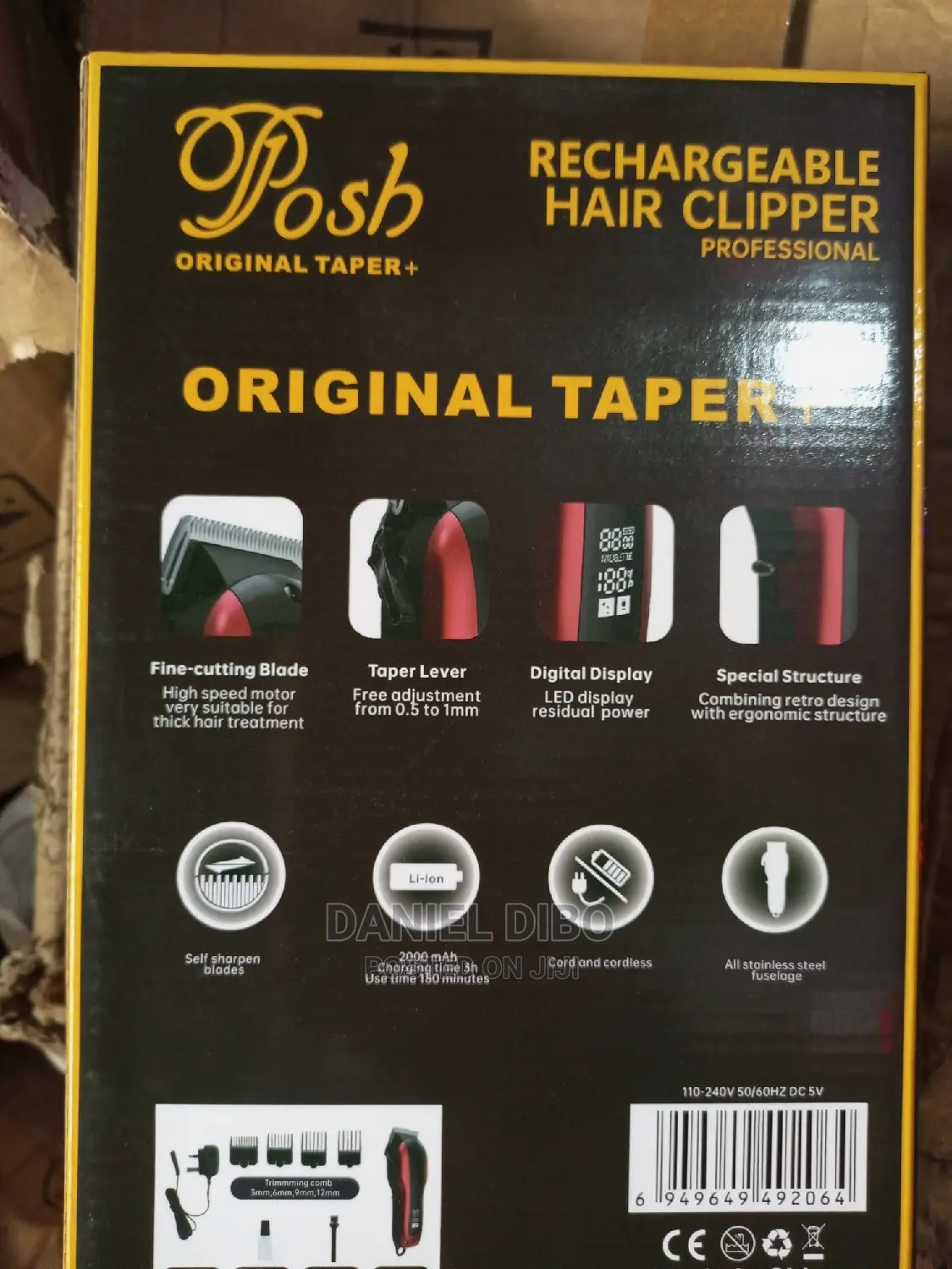 Posh Rechargeable Clipper