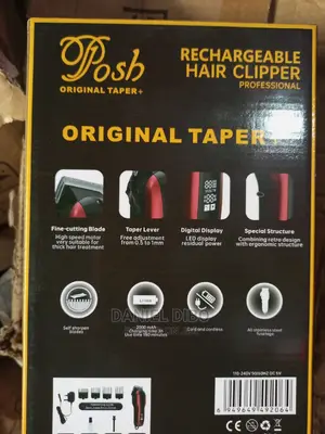 Posh Rechargeable Clipper