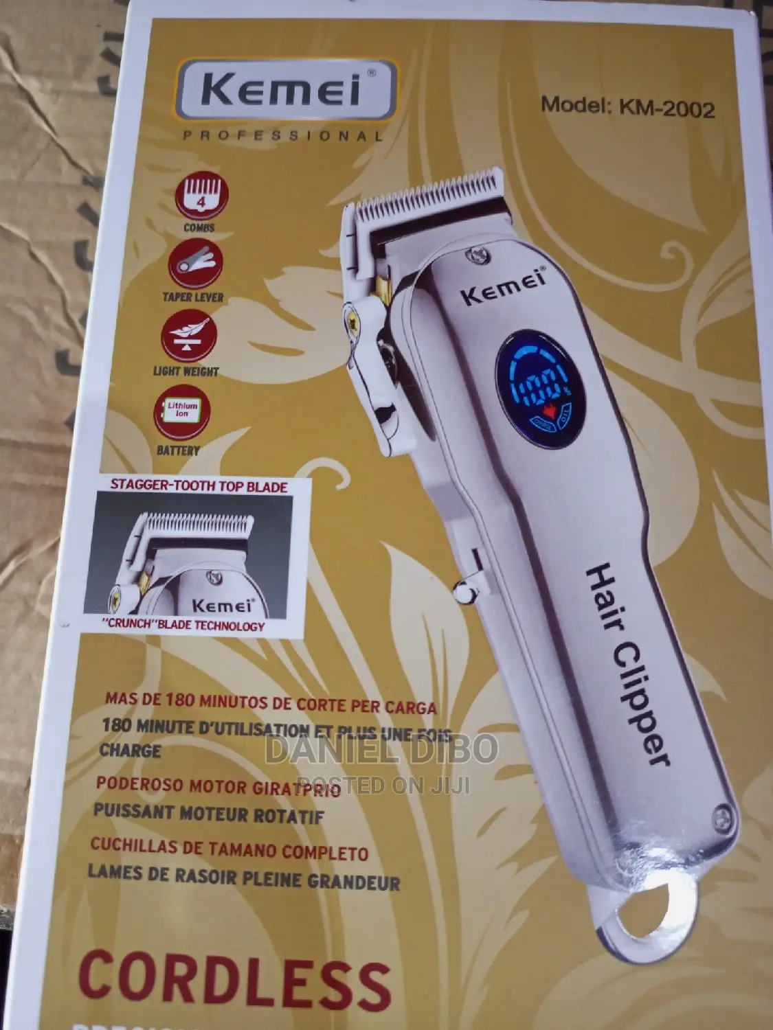 Kemei Clipper Rechargeable
