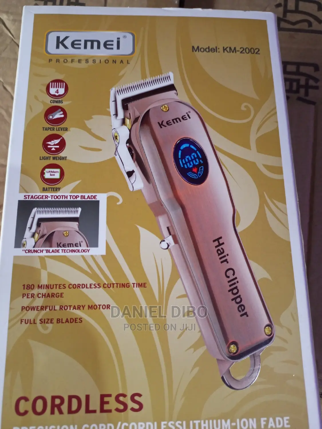 Kemei Clipper Rechargeable