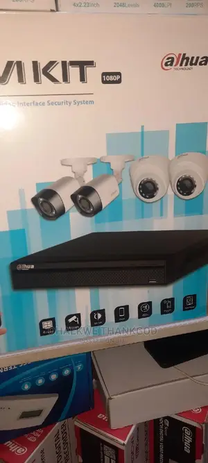 Combo Kits Dahua Analogue Camera 4channels
