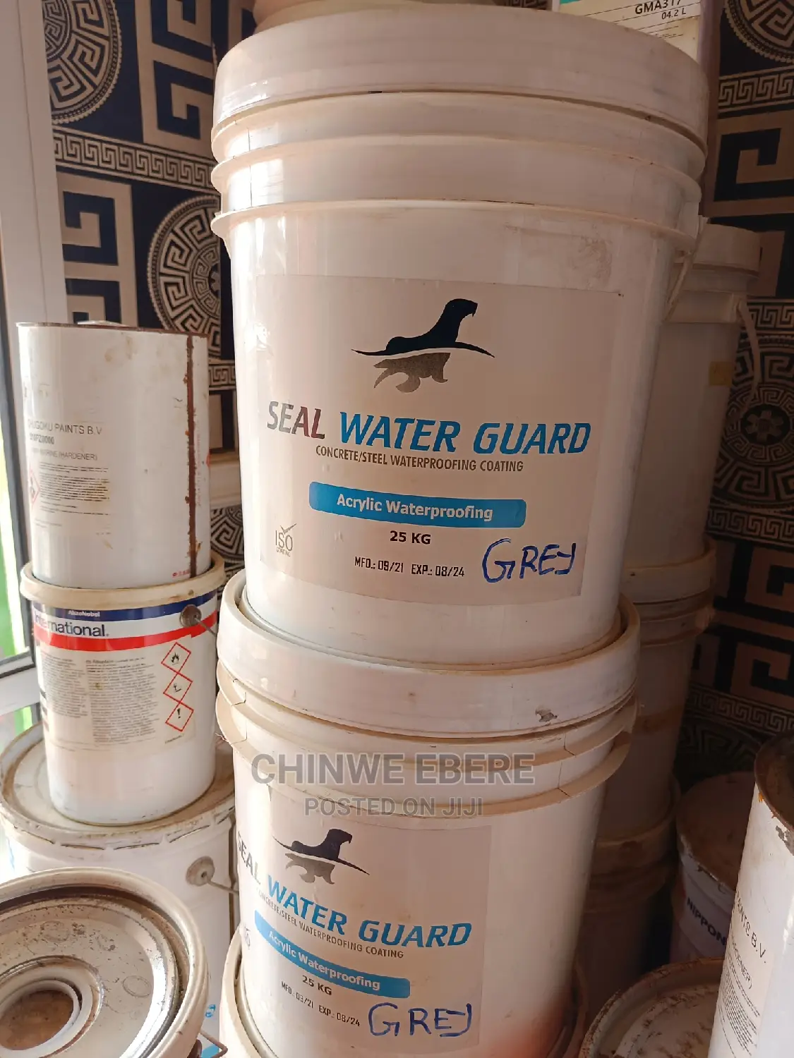 Seal Water Guard Cementitious Cementitious Coating