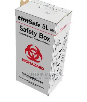Hospital 5L Medical Biohazard Waste Box Sharps Safety Boxes