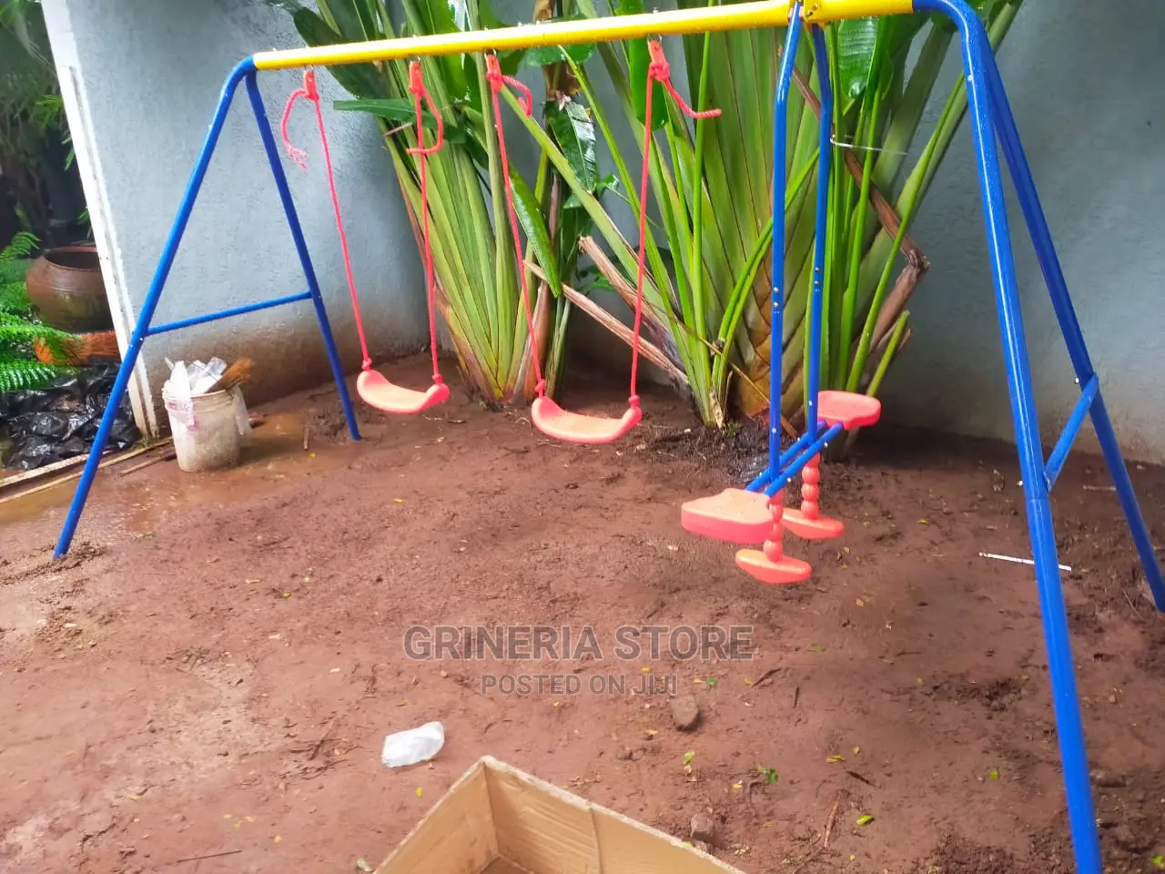 Kids Swing With Seesaw