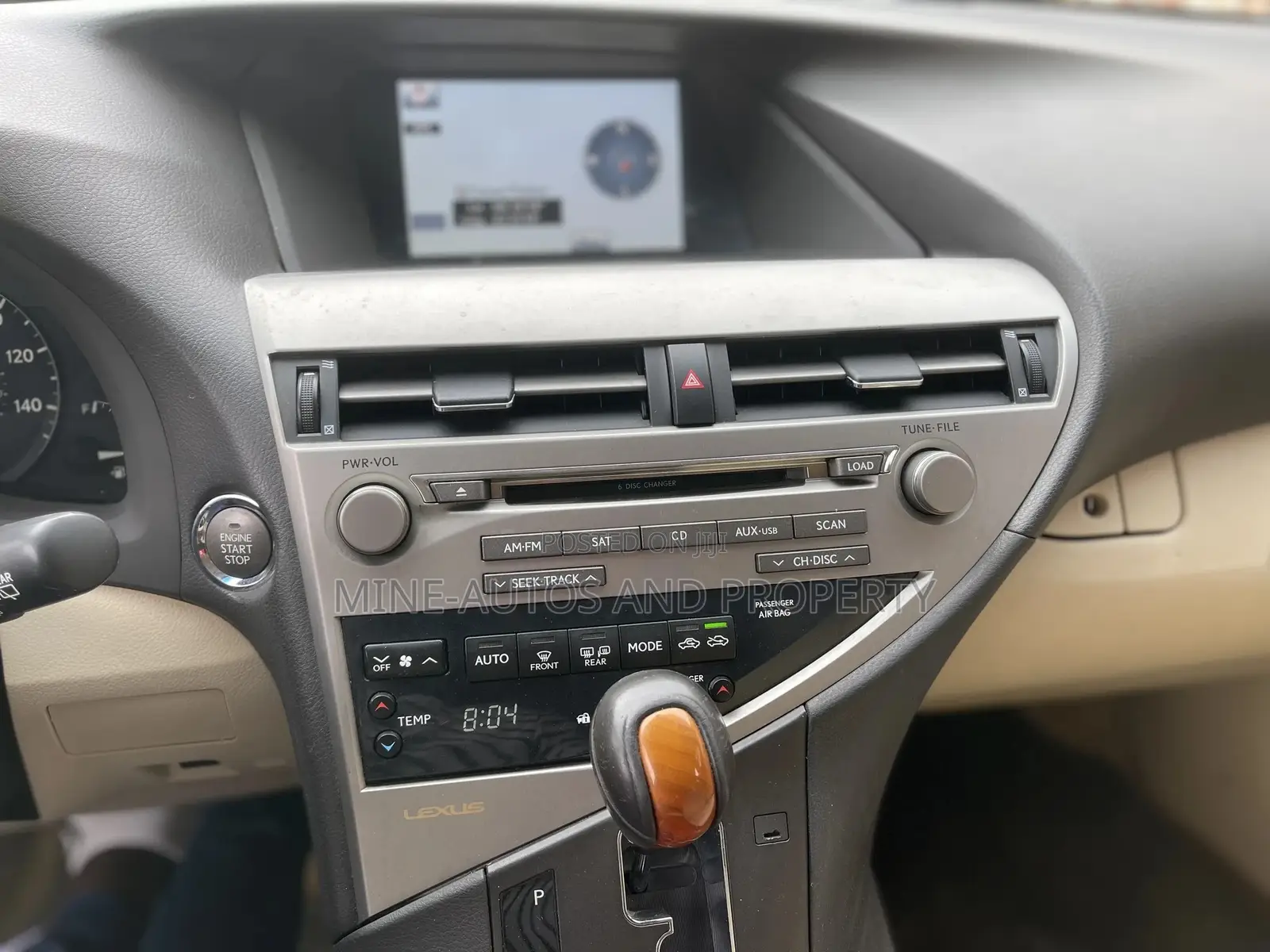 Lexus RX 350 AWD 2012 Gray