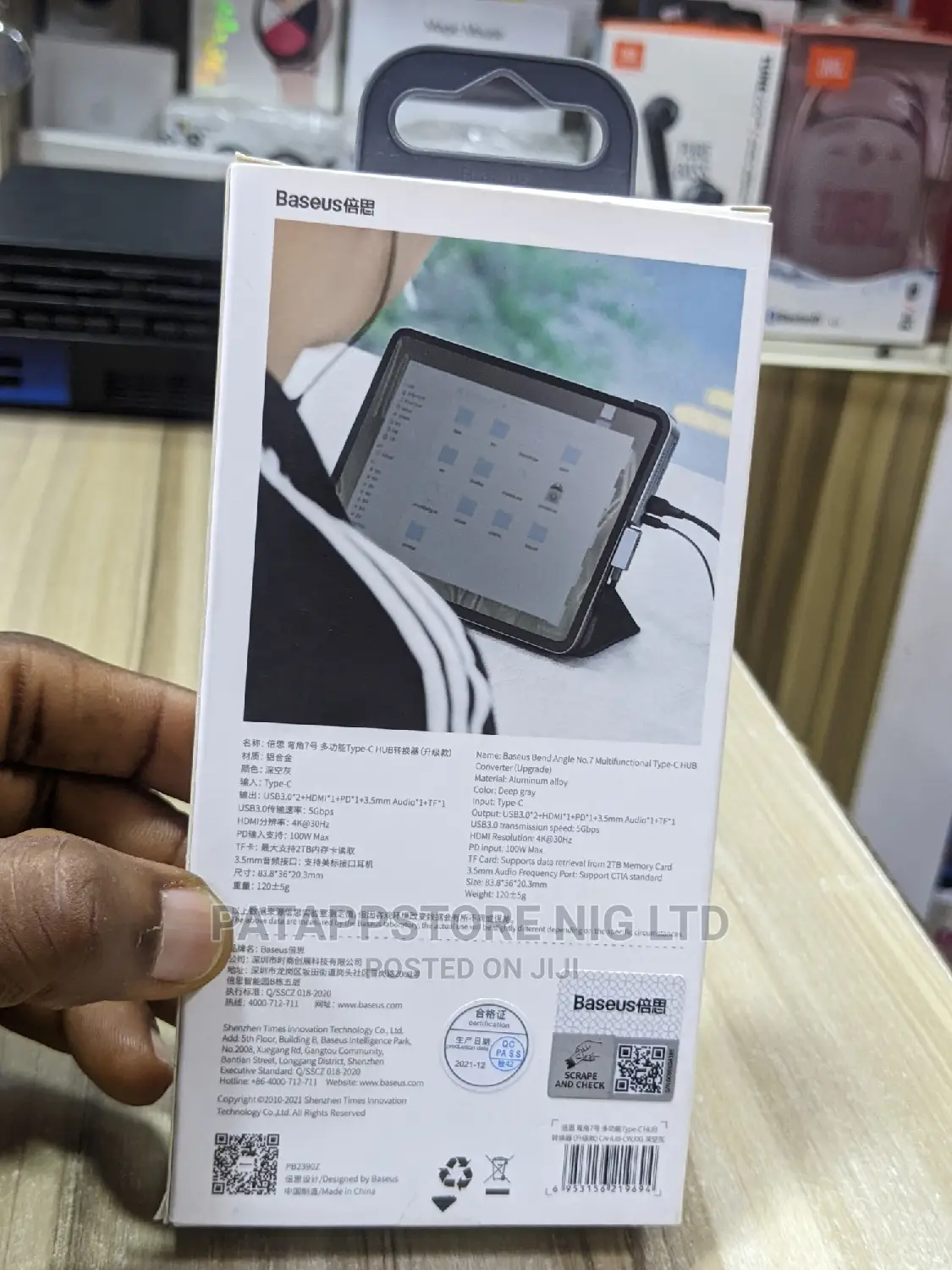 Baseus Multifunctional Type C Hub for iPad Pro