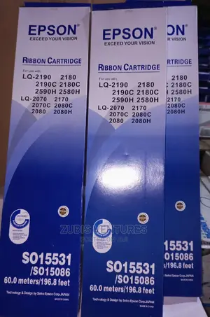 Epson Lq 2170, 2180, 2190 Printer Ribbon