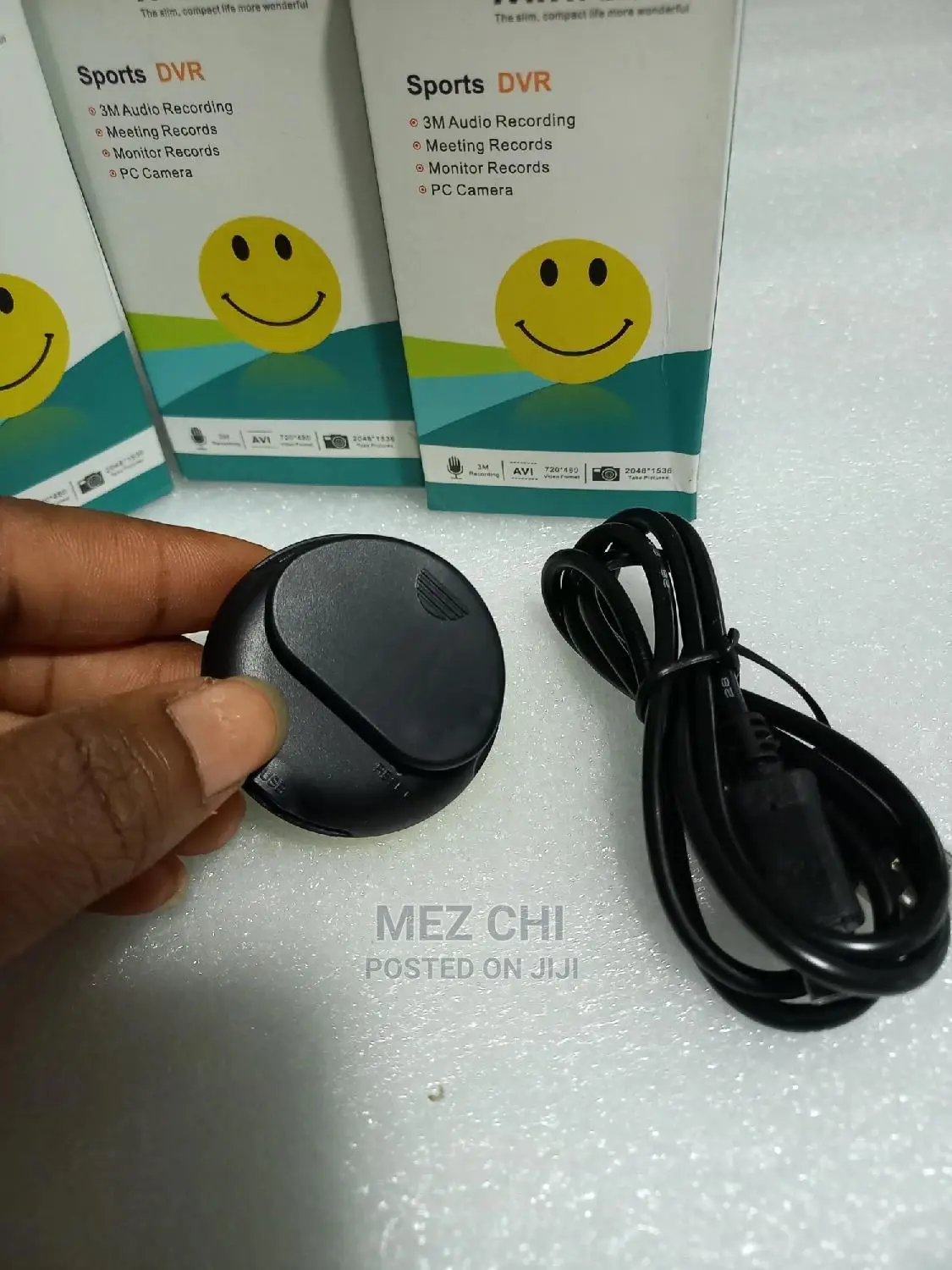 Smiley Face Hidden Camera With Audio and Video