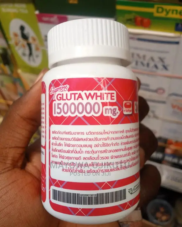 Gluta White Glutathione Skin Whitening and Anti Ageing Pills don siyarwa