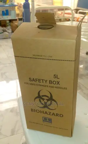 Quality 5L Paper Needle Sharps Safety Box