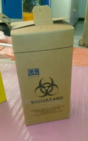 High Quality Yellow Safety Box 5L Syringes Needles