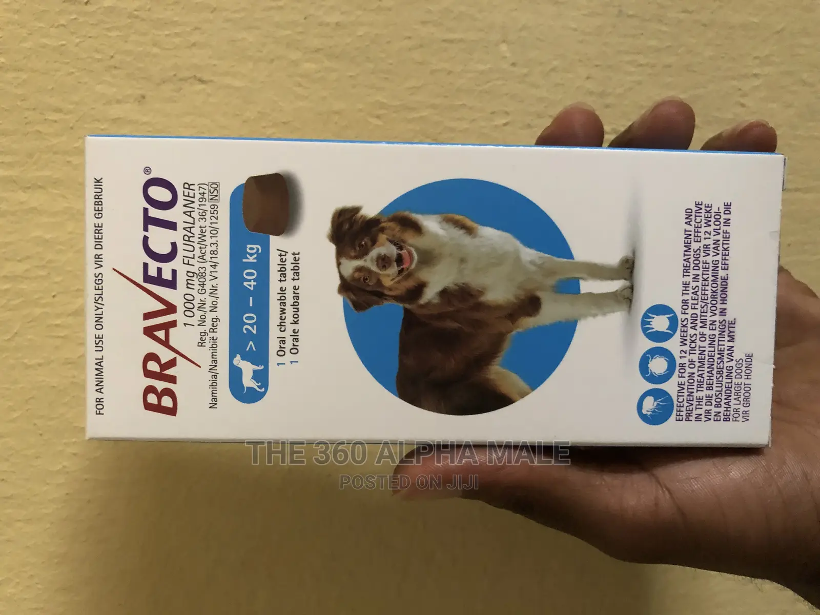 20-40kg Bravecto Tab