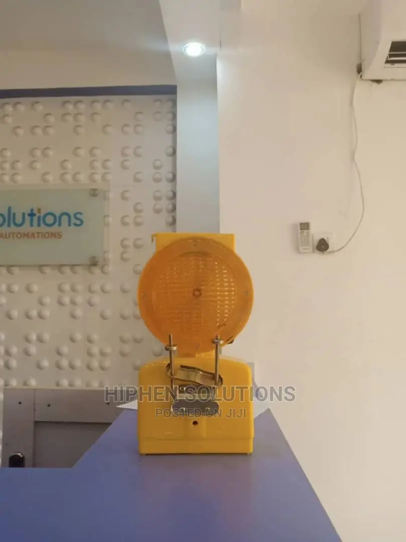 Warning Safety Solar Construction Light