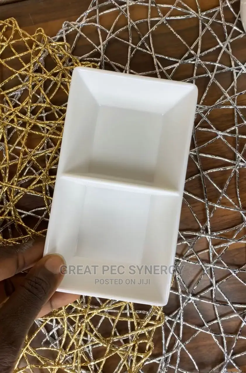 Sauce Plate With Partition