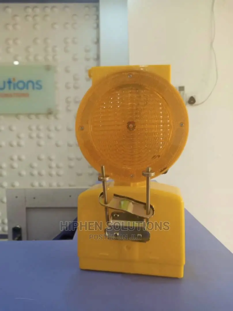 Workplace Safety Solar Construction Light