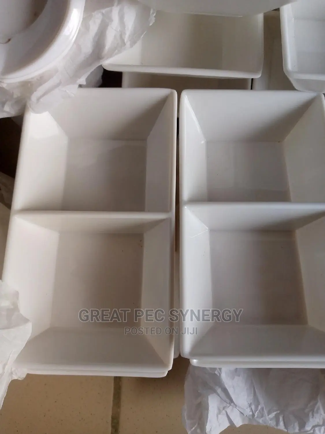 Sauce Plate With Partition