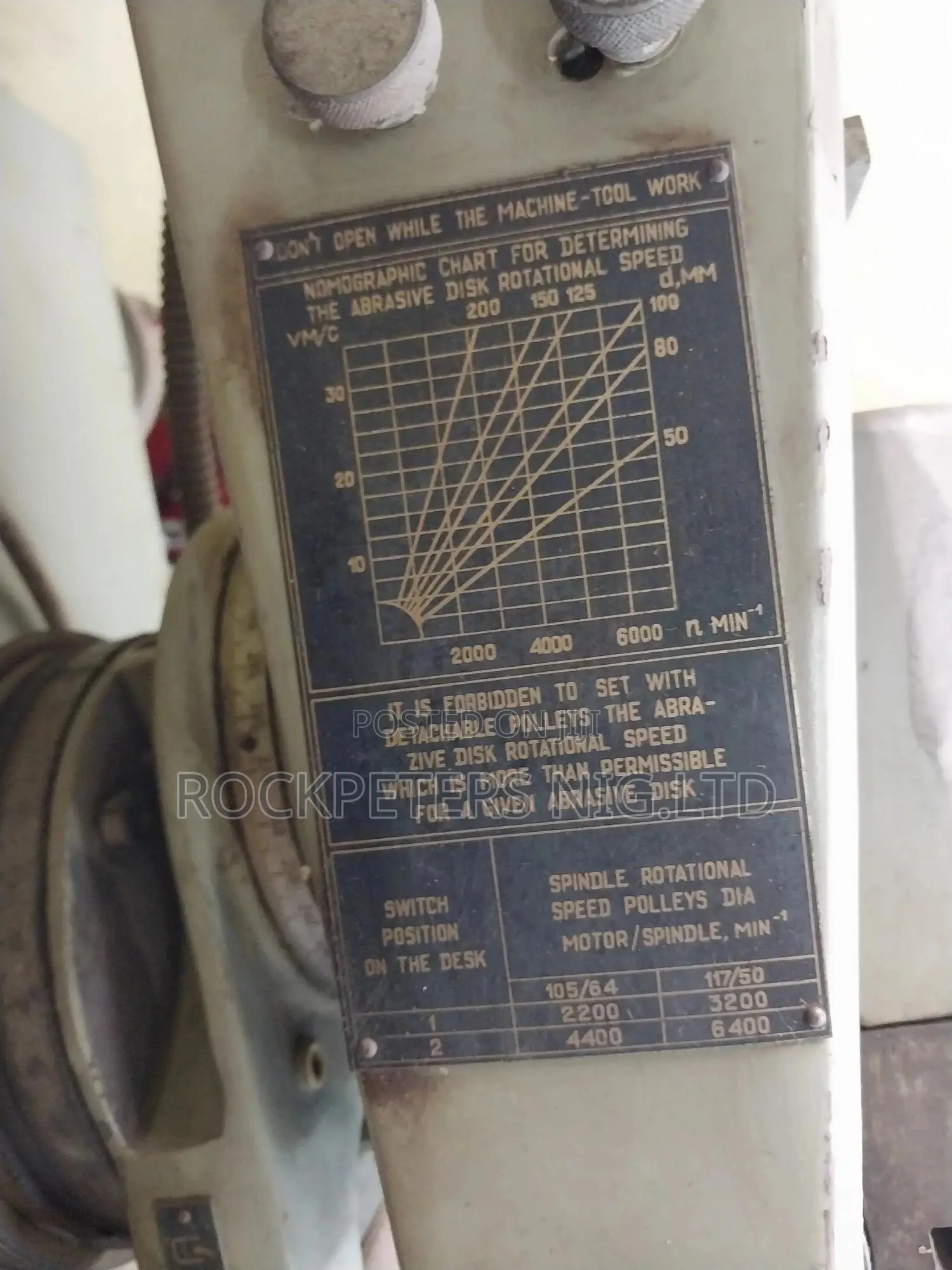 Universal Tool Grinding Machine 3E642