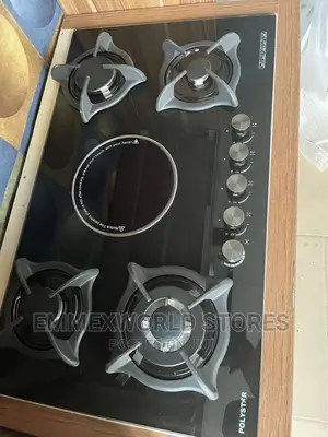 Polystar Built in Gas Hob 5 Burners