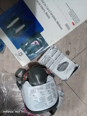 Respirator Fullface Mask 3M With Cartridge