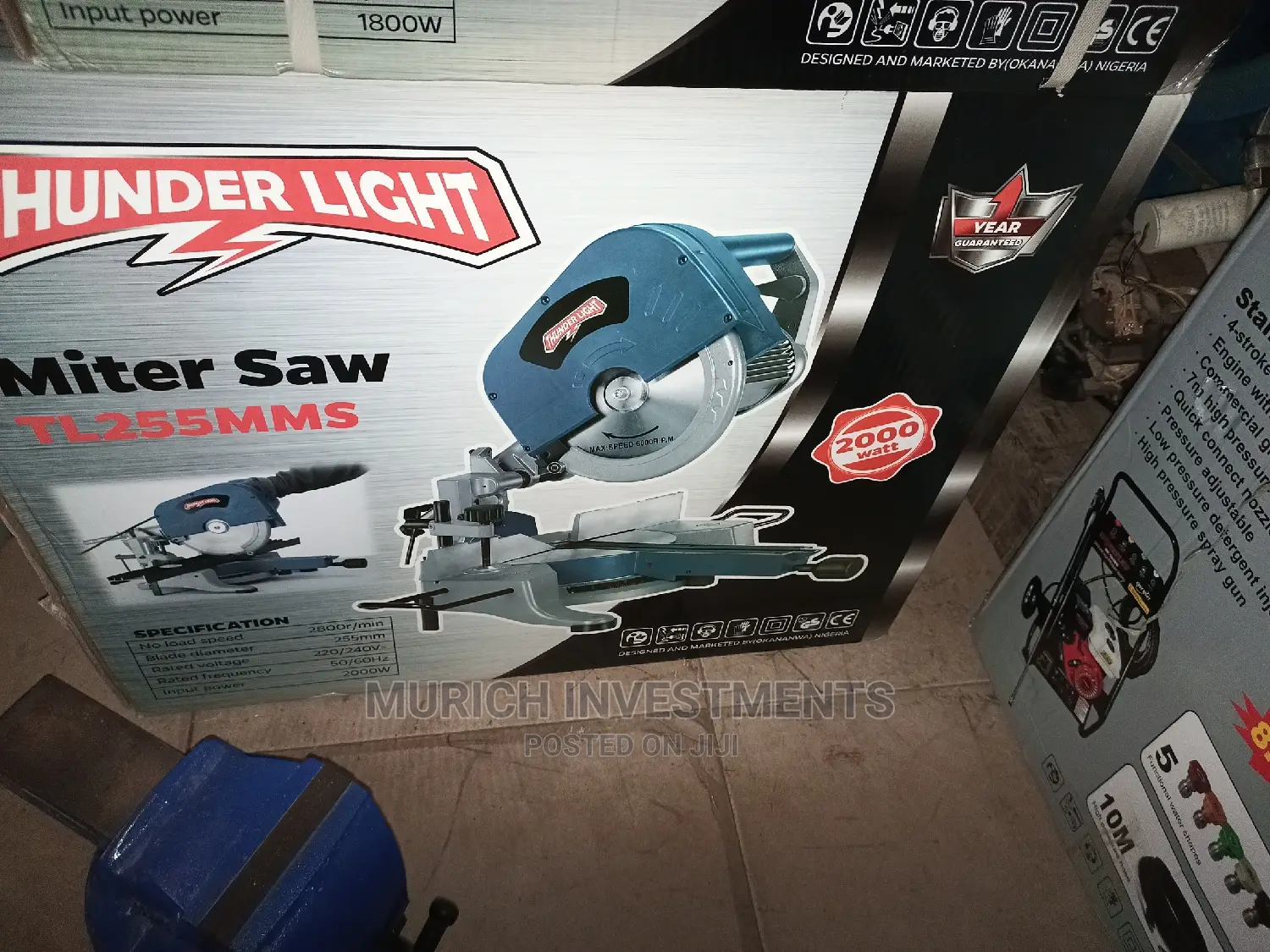 Thunder Light Sliding Miter Saw 2000W