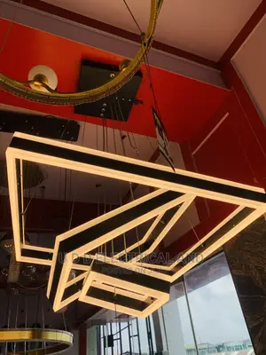 Led Dropping Chandelier With3colors Very Quality Dubai Light