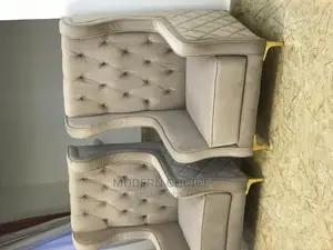 Modern Tufted Sofa With 2 Accent Chairs