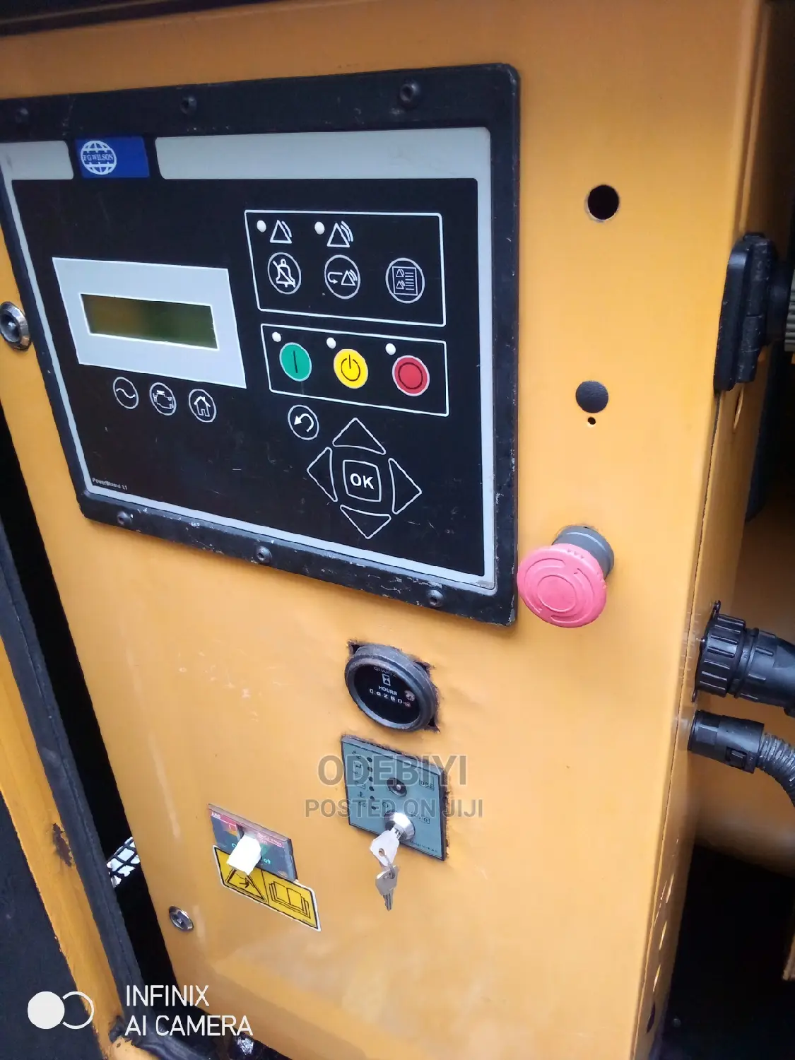 110kva Cat Engine Soundproof Generator