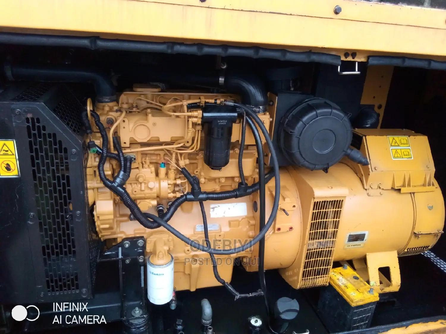 110kva Cat Engine Soundproof Generator