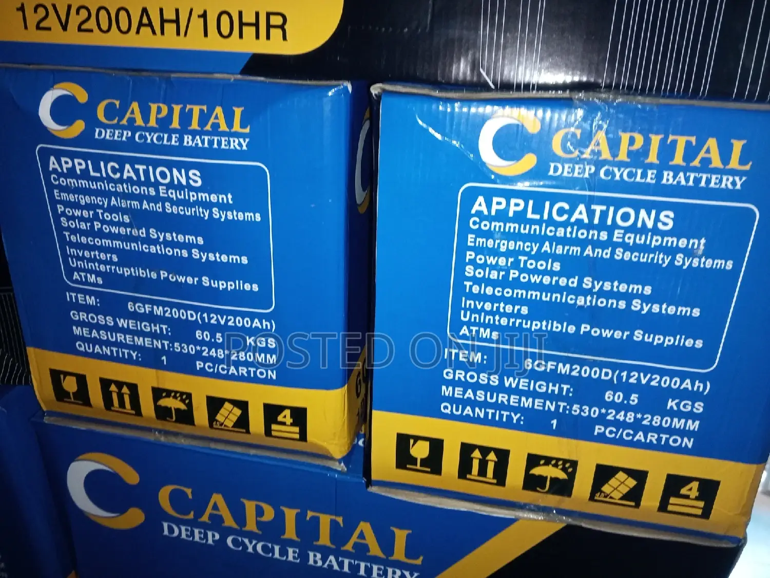 Capital 200ah/12v Deep Cycle Battery