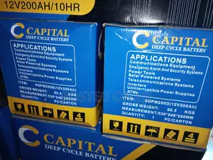 Capital 200ah/12v Deep Cycle Battery